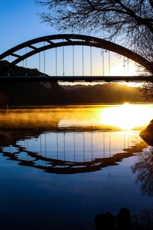 Pennybacker Bridge 2 by artist Mike Shay